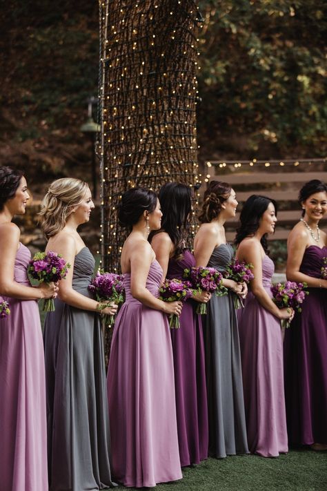 Lilac Bridesmaid, Trendy Bridesmaids, Lavender Bridesmaid, Lavender Bridesmaid Dresses, Lilac Wedding, Mismatched Bridesmaid Dresses, Purple Bridesmaids, Maid Of Honour Dresses, Purple Bridesmaid Dresses