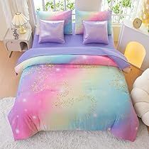 Rainbow Comforter, Galaxy Bedding, Kids Comforter Sets, Tie Dye Bedding, Full Size Comforter, Rainbow Bedding, Pink Comforter, Kids Comforters, Colorful Comforter