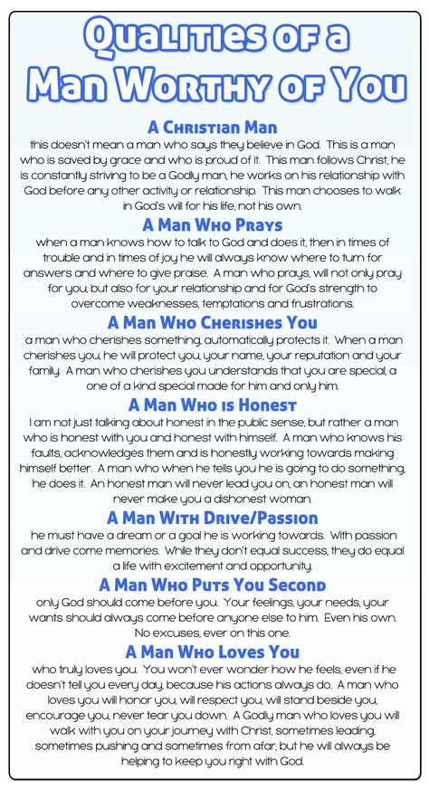 Qualities of a Godly Man To My Daughters, What I Like About You, Letter To My Daughter, Godly Dating, To My Future Husband, Christian Relationships, Godly Relationship, A Course In Miracles, Godly Marriage