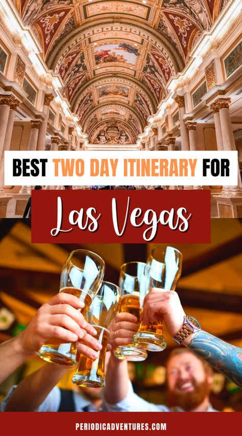 Cool Museums, Birthday In Las Vegas, Vegas Itinerary, Las Vegas Itinerary, Trip To Vegas, Museums In Las Vegas, Southwest Travel, Seven Magic Mountains, 2 Days Trip