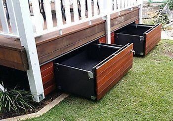 Deck Storage, Patio Deck Designs, Deck Designs Backyard, Patio Storage, Casa Exterior, Deck Plans, Decks Backyard, Diy Deck, Backyard Deck