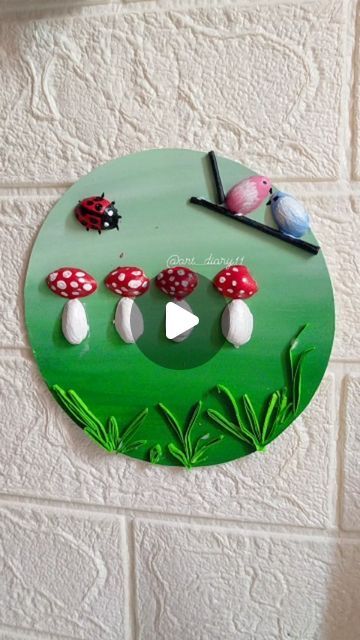 Pista Shell Painting, Diy With Pista Shell, Pista Shell Crafts Ideas, Shell Craft Ideas, Pista Shell Crafts, Shell Craft, Painted Shells, Art Painting Acrylic, Shell Crafts