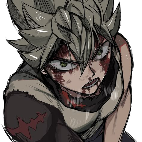 Black Clover Luck Fanart, Black Clover Asta Fanart, Asta Black Clover Fanart, Asta Black Clover Pfp, Noelle X Asta, Black Clover Art, Asta Fanart, Black Clover Pfp, Asta Pfp