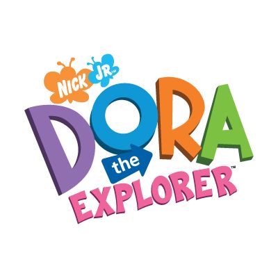 Dora The Explorer logo vector Dora Characters, Dora Wallpaper, Dora Cartoon, Dora Games, Dora And Friends, Wonder Pets, Go Diego Go, Blue’s Clues, Blues Clues