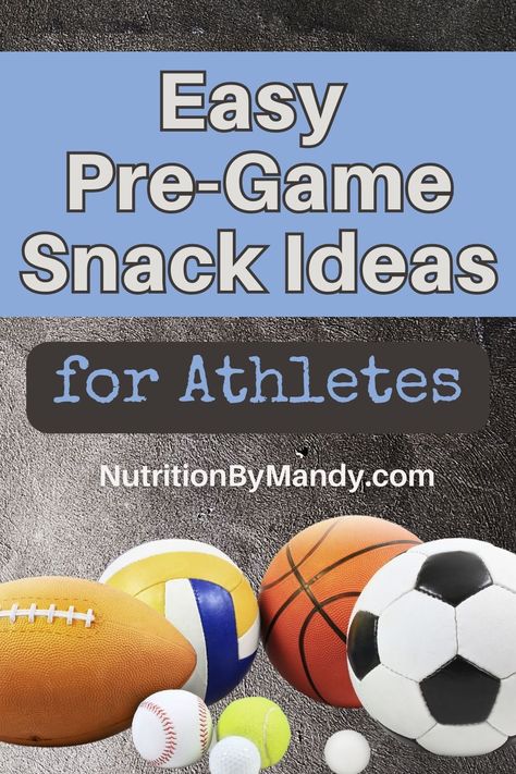 Easy Pre-Game Snack Ideas for Athletes Best Snacks For Football Players, Basketball Game Day Snacks, Snacks For Games, Pre Game Snacks, Breakfast For Soccer Players, Pregame Food For Athletes, Food For Wrestling Tournament, Pre Game Snacks For Athletes, Pregame Snacks For Athletes