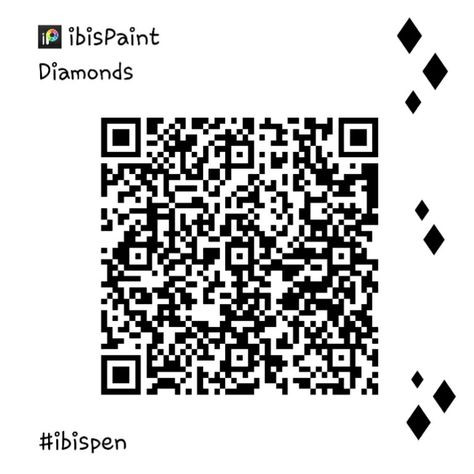 Diamond Brush Ibis Paint, Chain Qr Code Ibispaint, Ibis Paint Brush Code Diamond, Ibis Paint Lace Brush Qr Code, Outline Pen Ibis Paint Qr Code, Brush My Teeth, Paint Code, Art Brushes, Paint Pens