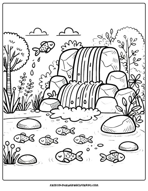 25 Hiking Coloring Pages - Coloring For Kids Colouring Sheets For Kids, Chibi Coloring, Free Planner Pages, Forest Coloring Pages, Student Crafts, Chibi Coloring Pages, Free Kids Coloring Pages, Writing Pictures, Hiking Adventures