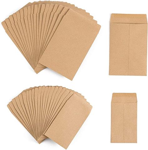 Seed Envelopes, Small Parts Storage, Home Garden Wedding, Coin Envelopes, Stamp Storage, Seed Kit, Stationary Supplies, Small Envelopes, Seed Saving