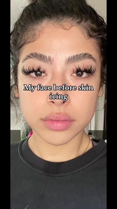 Jaazlucero on TikTok Icing Your Face, Icing Face, Face Icing, Skin Icing, Glow Up Advice, Glow Up Makeup, Gua Sha Routine, Glowup Tips, Beauty Treatments Skin Care