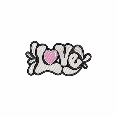 Heart Machine Embroidery, Valentine Embroidery, Embroidery Design Download, Heart Embroidery, Love Logo, Baby Lock, Embroidery On Clothes, Embroidery Machines, Embroidery Pattern