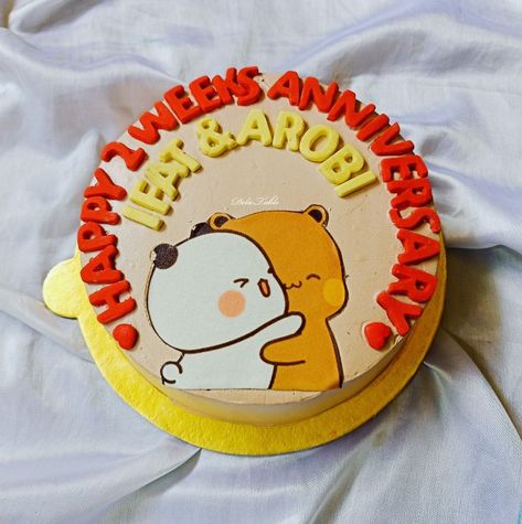 Cartoons Bubu Dudu Cake, Dudu Bubu, Bubu Dudu, Simple Cake Designs, Simple Cake, Theme Cake, Easy Cake, Themed Cakes, Cake Designs