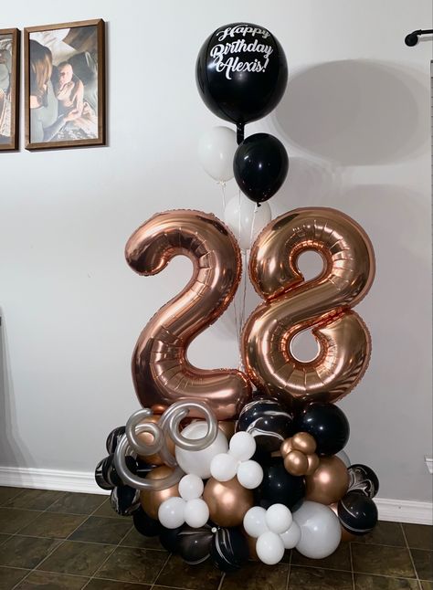 Birthday Balloon Bouquet 21 Balloons, Birthday Balloon Bouquet, 28th Birthday, Birthday Bouquet, Balloon Arrangements, Birthday Party 21, Balloon Design, Happy Birthday Quotes, Balloon Bouquet