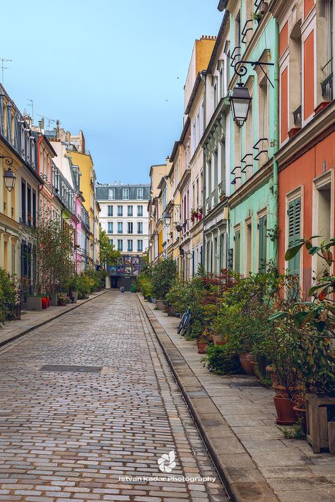 https://flic.kr/p/2ohjU2C | Rue Cremieux, Paris, France | Rue Cremieux is probably the most colourful street in Paris with pastel coloured houses and shutters. Prints and Downloads are available on my 👉 H O M E P A G E Coloured Houses, Street In Paris, Paris Aesthetic, France Photos, Paris Photo, Paris Photos, Art Plastique, Shutters, Paris France