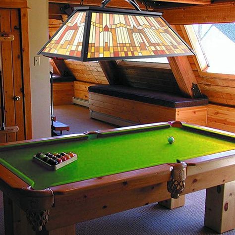 Billiard Table Lights, Light Pool, Tiffany Art, Pool Table Lighting, Billiard Lights, Bar Games, Pool Light, Linear Pendant, Table Light