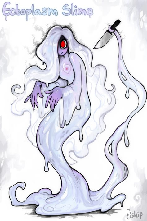 Slimes Girl, Fantasy Ideas, Arte Do Kawaii, Monster Girls, Monster Characters, Monster Concept Art, Creature Drawings, Mythical Creatures Art, Creature Concept Art