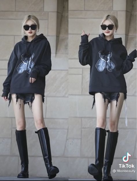 Mamba Girl Outfit, Mamba Girl, Hyuna Photoshoot, Daily Fashion Outfits, Irish Fashion, Cool Girl Outfits, Fashion Illustration Sketches Dresses, Korean Girl Fashion, Kpop Fashion Outfits