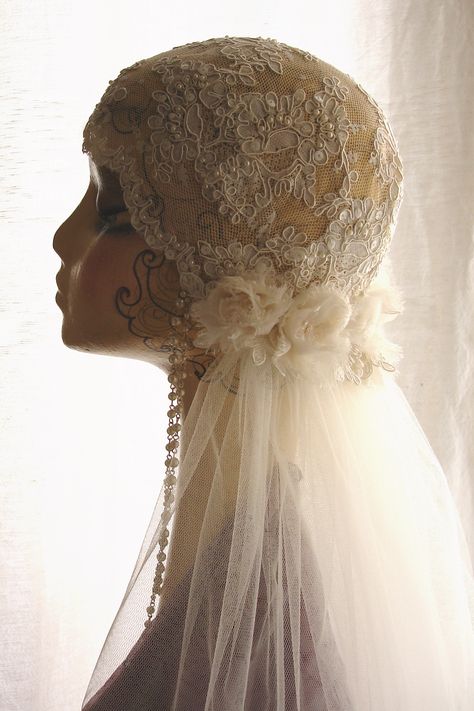 20s Wedding Dress, Bridal Cap, Lace Cape, Vintage Wedding Dress, Lace Wedding Dress Vintage, Wedding Gowns Vintage, فستان سهرة, Lace Bridal, Vintage Bride