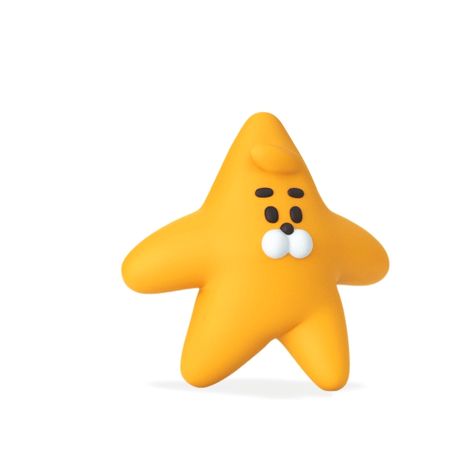 Star Character Design, 3d Emoticon, Animation Doodle, Star Mascot, Emoticon Stickers, Illustration Motion Graphics, Star Emoji, Star 3d, 3d Art Projects