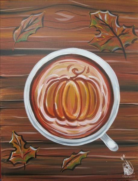 Holiday Paintings, Easy Abstract Art, Halloween Canvas Art, Canvas Art Painting Acrylic, Fall Drawings, Fall Canvas Painting, Fall Canvas, Paint Parties, Painting Party