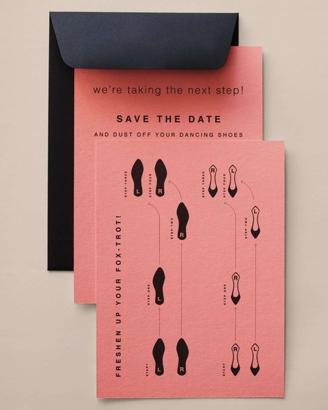 Funny Save The Dates, Shibori Fabric, Unique Save The Dates, Diva Design, Wedding Party Planning, Pink Envelopes, Ideas For Wedding, Vintage Paper Dolls, Save The Dates