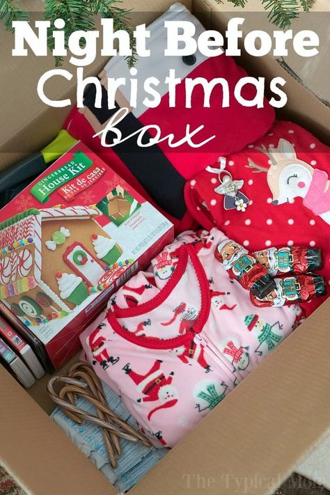 Night Before Christmas Box, Christmas Traditions Kids, Holidays Decorations, Christmas Movies List, Xmas Eve Boxes, Its Christmas Eve, Tummy Yummy, Christmas Eve Traditions, Christmas Creative