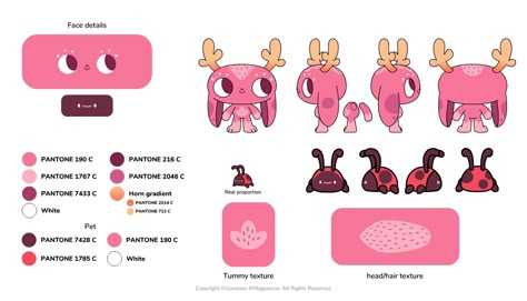 Fadee Dreamland - Art toy Series :: Behance Animal Mascot Design, Brand Mascot, Ip Design, Character Turnaround, Adobe Animate, Art Toys Design, Brand Character, Graphic Design Infographic, Character Model Sheet