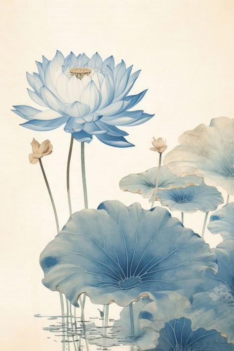 An isolated blue lotus flower plant petal. | free image by rawpixel.com / Baifern Blue Lotus Aesthetic, Lotus Flower Plant, Lotus Flower Blue, Flower Art Ideas, Lotus Wallpaper, Tattoo Lotus, Pisces Season, Lotus Flower Art, Blue Lotus Flower