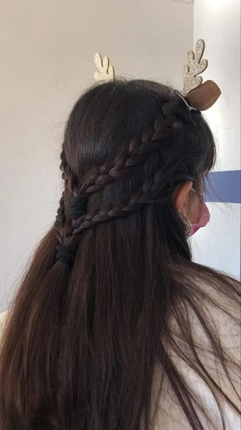 Trenzas Aesthetic, Khaleesi Hair, Long Hair Color, Trendy Hairstyle, Hair Stylies, Hair Up Styles, Fluffy Hair, Hairdo For Long Hair, Hair Stylist Life