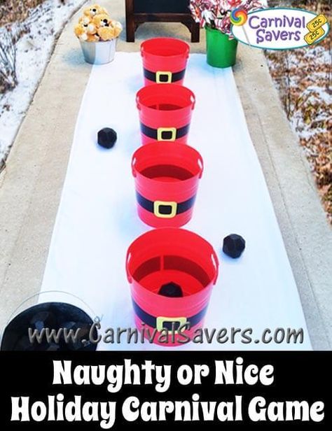 Naughty Or Nice | Christmas Party Games for Adults - FarmFoodFamily.com Holiday Party Kids Games, School Party Games, Christmas Games To Play, Christmas Party Games For Adults, Christmas Fair Ideas, School Christmas Party, Diy Christmas Party, Xmas Games, Holiday Party Kids