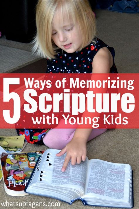 5 Ways of Memorizing Scripture with your Kids Jw Kids Activities, Learning Scripture, Memorizing Scripture, Memorize Scripture, Scripture Memorization, Family Tips, Train Up A Child, Scripture Memory, Family Worship