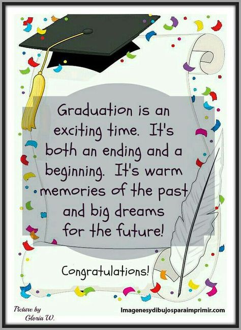 Graduation - Graduation is an exciting time.... Picture by Gloria W. Graduation Quotes High School Senior 2023, Graduation Quotes For Preschoolers, Kindergarten Graduation Quotes From Mom, Graduation Sentiments For Cards, Ucapan Graduation Aesthetic, Graduates Quotes, Graduation Verses, Graduation Quotes High School Senior, Graduation Sentiments