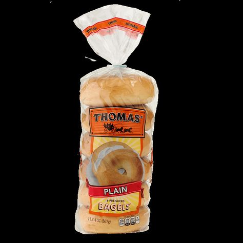 Thomas Bagels, Good Source Of Protein, Plain Bagel, Source Of Protein, Good Sources Of Protein, Pantry Items, Bagels, Queen