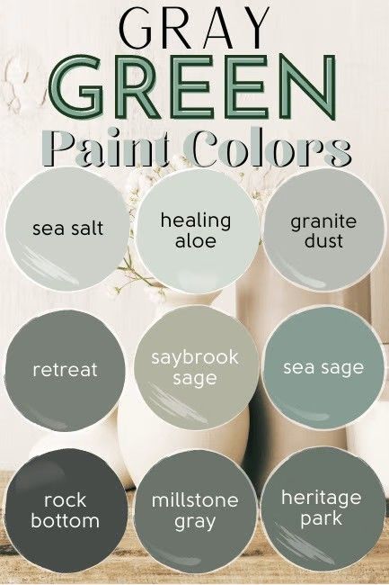 Exterior Trim Colors, Gray Green Paint Colors, Green Grey Paint, Colors For 2024, Sage Green Paint, Bedroom Painting, House Redo, Color Healing, Trim Colors