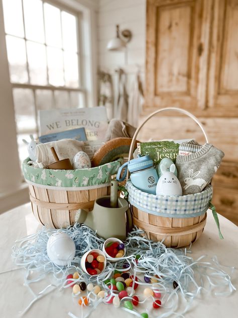 Waldorf Easter Basket, Hobby Lobby Easter Decor, Montessori Easter Basket, Easter Eggs Fillers, Christian Easter Basket, Neutral Easter Decor, Easter Baskets For Kids, Simple Easter Baskets, Neutral Easter