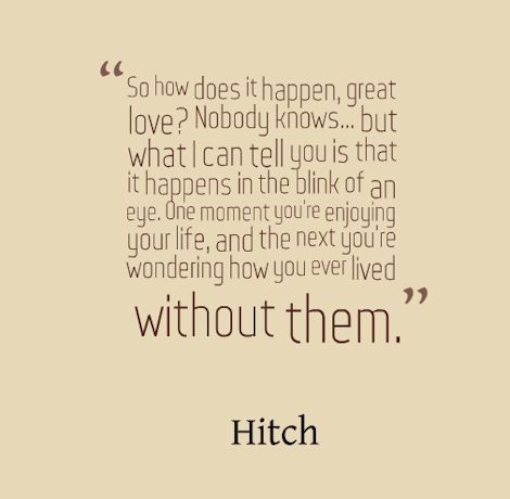 Will Smith plays the super-smooth love coach Alex ‘Hitch’ Hitchens in this 2005 RomCom. This quote opens the film and sets the whole fun and romantic tone of the movie. #hitch #quotes Romantic Film Quotes, Love Quotes From Movies, Classic Love Quotes, What I Like About You, Movie Love Quotes, Classic Love, Favorite Movie Quotes, Romantic Words, Romantic Movie Quotes