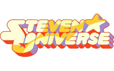 Universe Font, Universe Logo, Steven Universe Stickers, Rebecca Sugar, Cartoon Font, Graphic Design Cards, Friend Logo, Text Logo Design, Dream Symbols