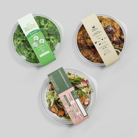 I will design elegant food sleeve label for takeout containers Food Sleeve Packaging Design, Box Sleeves Packaging, Food Label Packaging, Healthy Food Label Design, Food Container Packaging Design, Bento Packaging Design, Food Sleeve Packaging, Container Label Design, Salad Packing Design