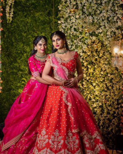 20+ Prettiest Anushree Reddy Lehengas We Spotted On Real Brides! | WedMeGood