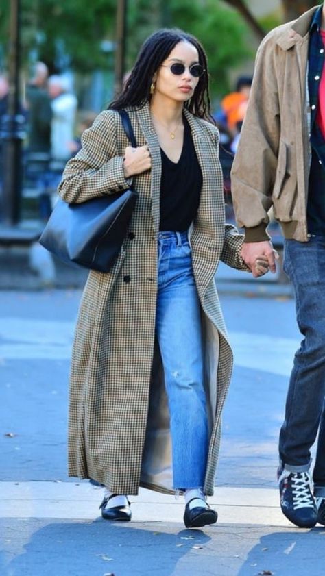 Zoe Kravitz Style, Zoë Kravitz, Zoe Kravitz, Jane Birkin, Celebrity Street Style, 가을 패션, Celebrity Outfits, Outfit Inspo Fall, All I Want