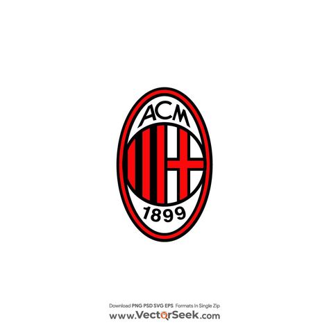 Logo Milan, Ac Milan Logo, Soccer Logo, Summer Tour, Fitness Logo, Football Design, Vinyl Wall Stickers, Inter Milan, Garden Wall Art