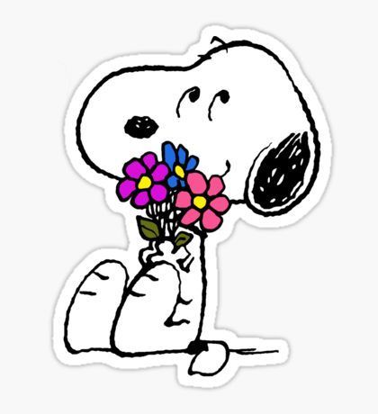 Gifs De Fantasia: Gifs De Snoopy | Tatuaje De Snoopy Snoopy Springtime, Snoopy Tattoo, Stickers Cool, Homemade Stickers, Tumblr Stickers, Snoopy Love, Hydroflask Stickers, Charlie Brown And Snoopy, Wedding Tattoos