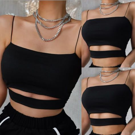 Crop Top Summer, Fit Club, Vest Crop Top, Stylish Skirts, Summer Crop Tops, Tops Fashion, Casual Vest, Crop Top Outfits, Top Summer