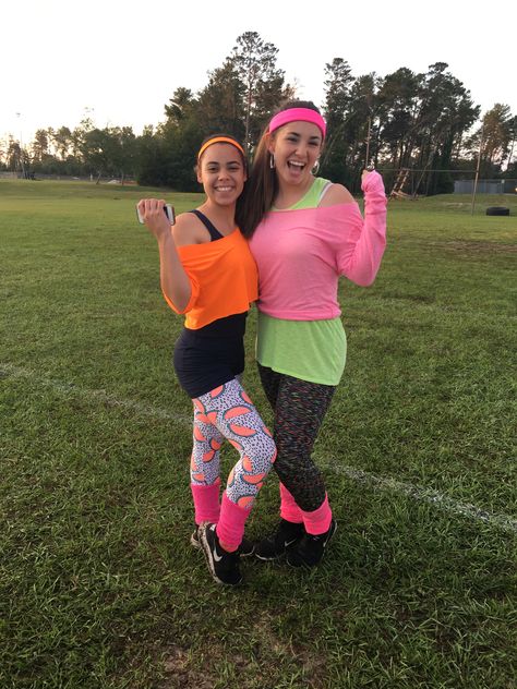 80s workout Workout Spirit Day Outfit, Spirit Week 80s Day, 80s Outfit Ideas Spirit Week, 80s Fashion Workout, 80s Spirit Week, 80 Workout Outfits, 80’s Workout, 80s Day Spirit Week Outfit, 80s Dance Outfit