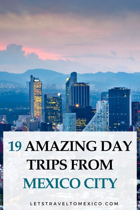 Explore beyond Mexico City with these 19 exciting day trips! From ancient ruins to charming towns, discover the best excursions for an unforgettable experience. Visiting Mexico City, Visit Mexico, Amazing Day, The Best Day, Ancient Ruins, Best Places To Visit, Mexico Travel, Mexico City, Cool Places To Visit