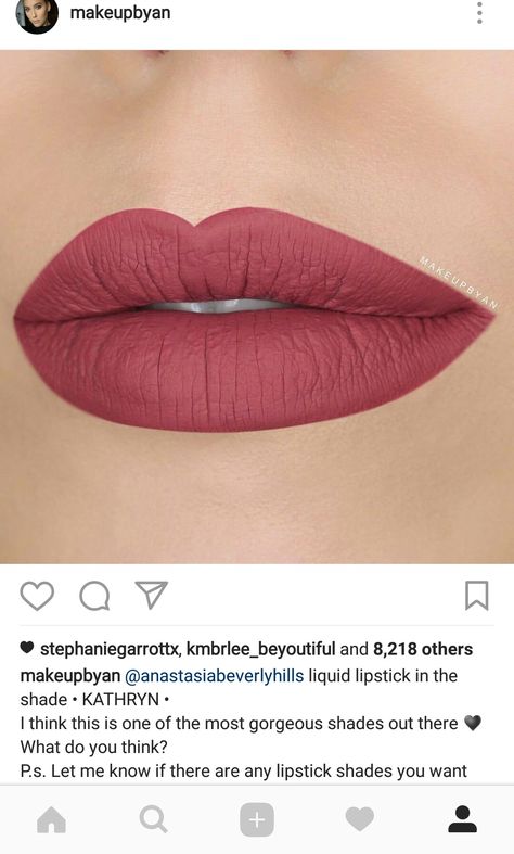 Kathryn liquid lipstick-Anastasia Beverly Hills. #abh Abh Liquid Lipstick, Thoughts On Life, Anastasia Beverly Hills Liquid Lipstick, Wedding 2024, Style Blogger, Beautiful Makeup, Anastasia Beverly Hills, Liquid Lipstick, Beverly Hills