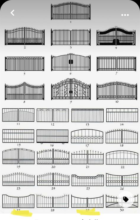 Front Gate Landscaping, Front Gate Design Front Gate Design Modern, Simple Iron Gate, Gate Landscaping, Simple Gate Designs, Simple Gate Design, Gate Design For Home, درابزين السلم, Metal Gates Design