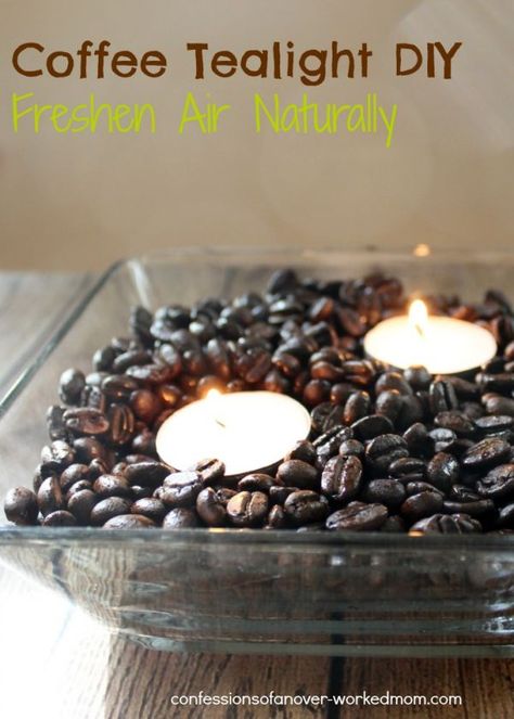 Love The Smell of Coffee Luminaria Diy, Do It Yourself Decoration, Diy Home Decor For Apartments, Coffee Crafts, Diy Coffee, Decor Guide, Easy Home Decor, Décor Diy, Tealight Candle Holders