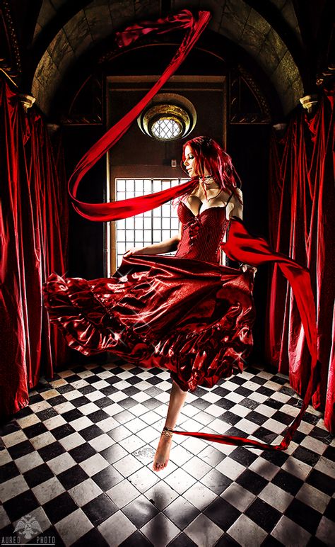 ribbon dancer by aureobae Ribbon Dancer, Ribbon Dance, Red Images, Dance Like No One Is Watching, Like Fine Wine, Shall We Dance, Black And White Tiles, Glamorous Style, Heart Beat