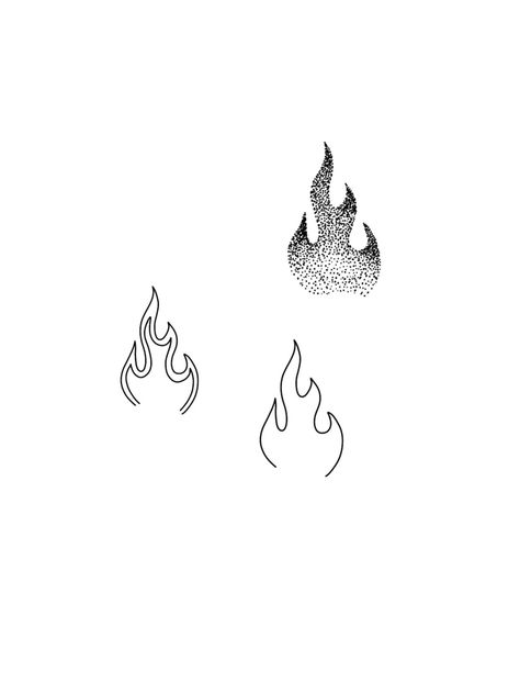 Small Shaded Tattoos, Fogo Tattoo, Fire And Water Tattoo, Fuego Tattoo, Fire Tattoo Designs, Tornado Tattoo, Sticker Motive, Drawing Flames, Flame Tattoo