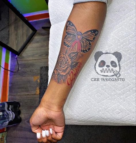 Back Forearm Tattoo, Back Of Forearm Tattoo, Rose Tattoo With Name, Arm Tattoos Black, Cute Thigh Tattoos, Meaningful Wrist Tattoos, Cute Tattoos On Wrist, Filigree Tattoo, Drawing Designs